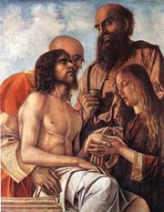 Pieto 1474 Renaissance Giovanni Bellini Ölgemälde